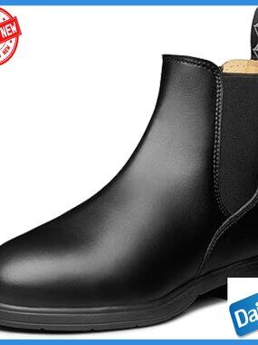 Steel Toe Work Boots Slip Resistant Chelsea Style Women's Safety Shoes